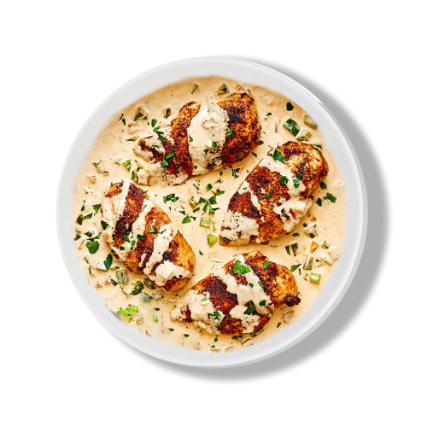 Cajun Spiced Creamy Chicken